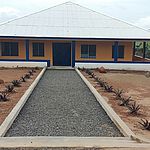 The new school building